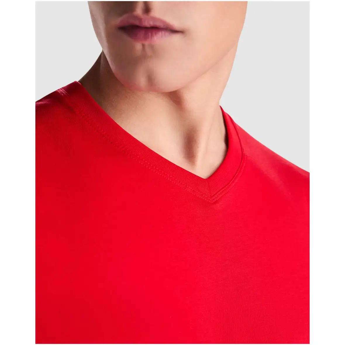 155 g/m² T-Shirt mit V-Ausschnitt für Herren – Ansicht 15