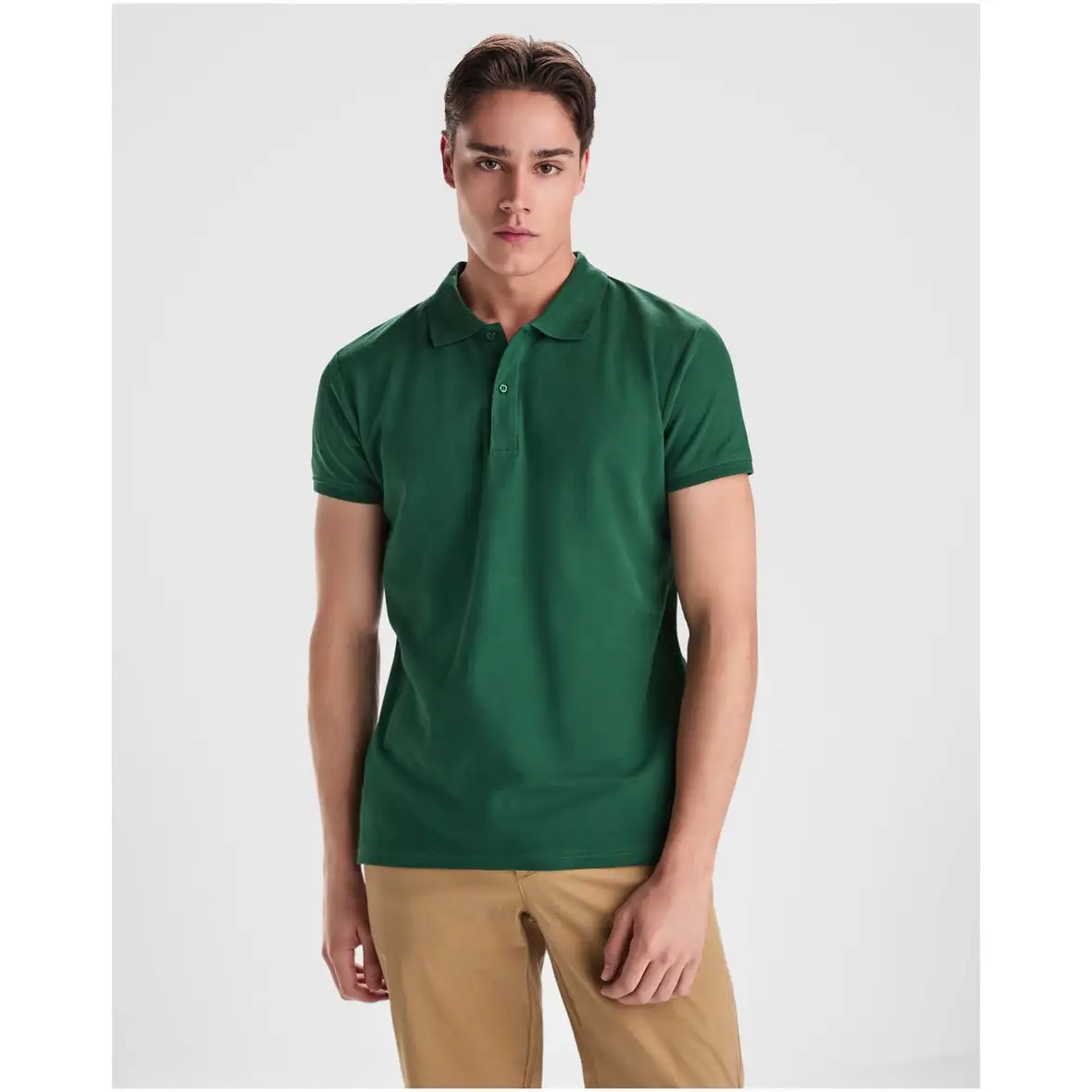 210 g/m² Poloshirt aus Bio-Baumwolle für Herren – Ansicht 20