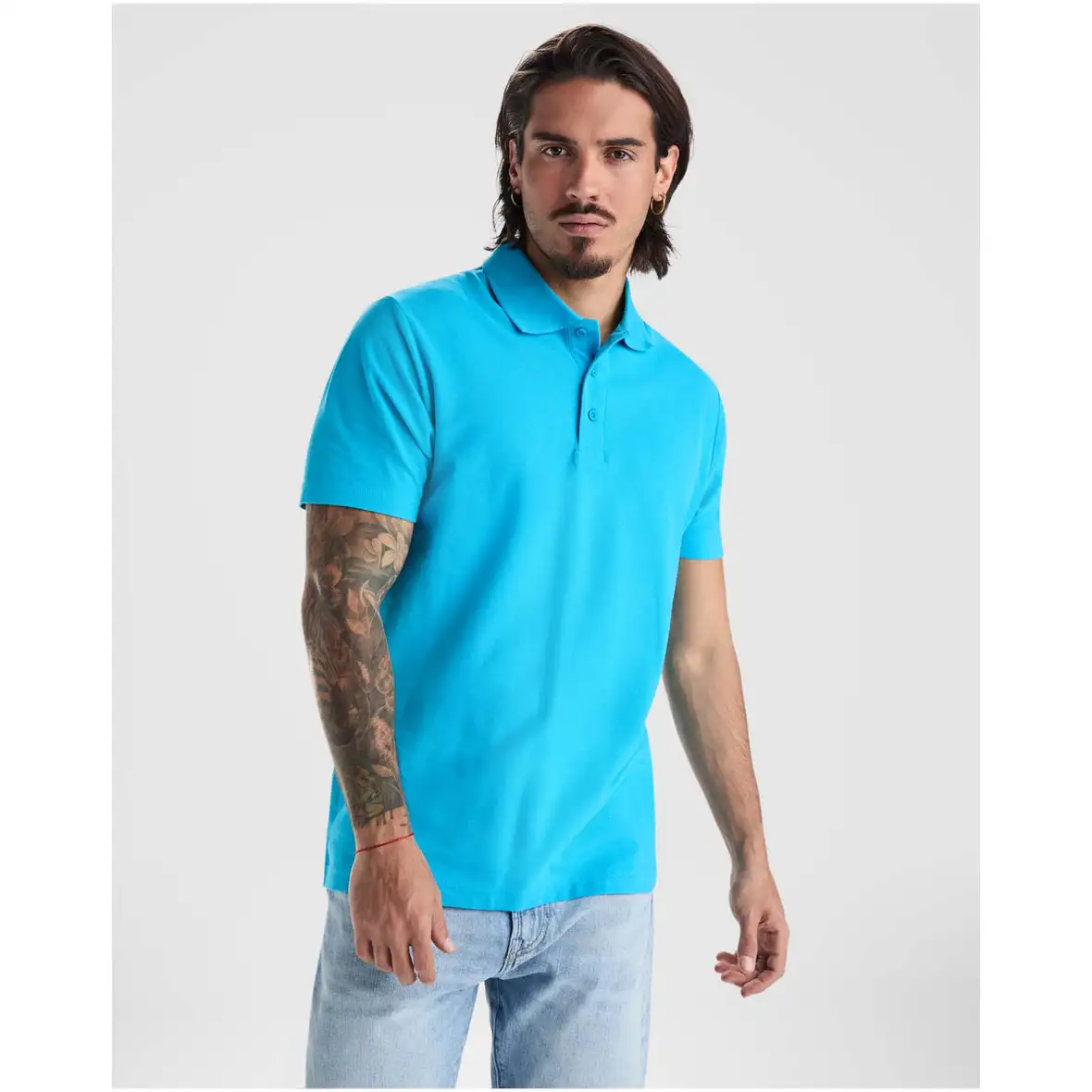 180 g/m² Poloshirt Unisex – Ansicht 4