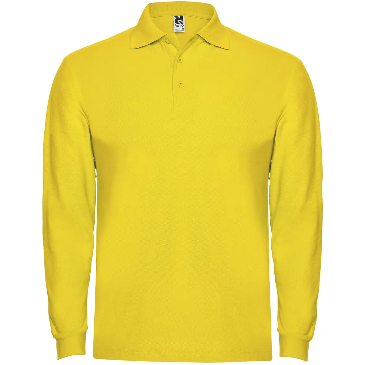 220 g/m² Langarm Poloshirt für Herren – Werbeartikel mit Logo bedrucken