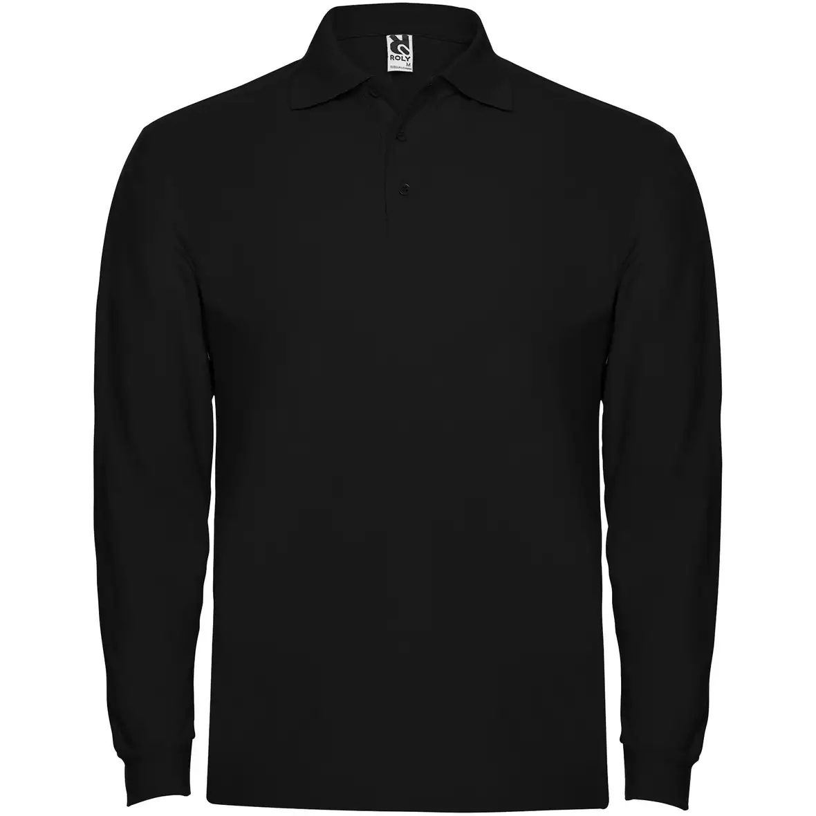 220 g/m² Langarm Poloshirt für Herren – Ansicht 19