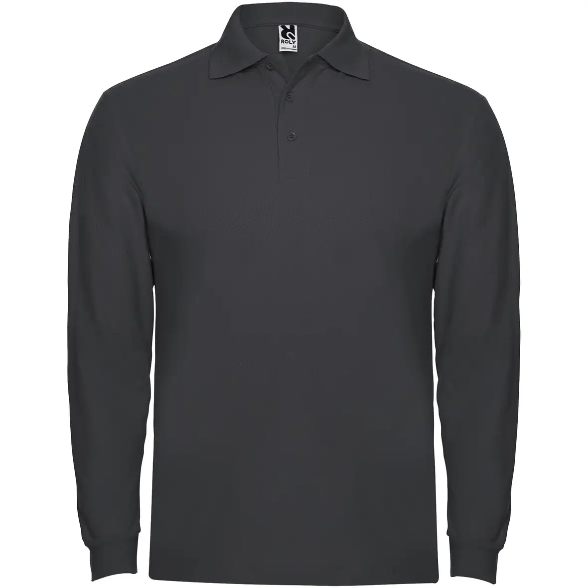 220 g/m² Langarm Poloshirt für Herren – Ansicht 22