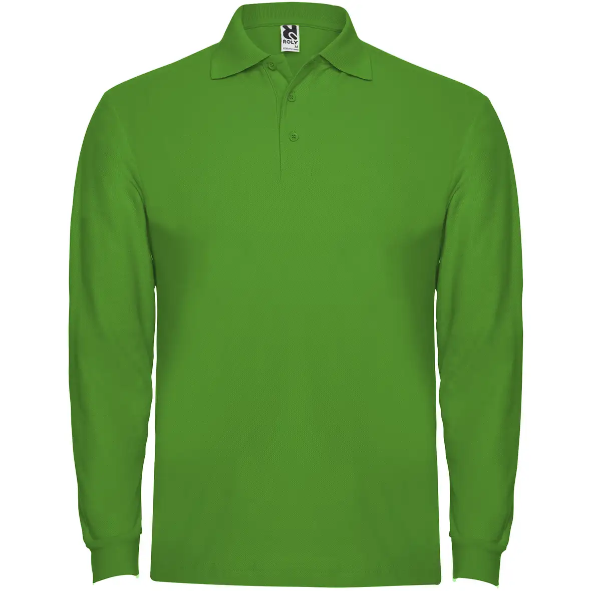 220 g/m² Langarm Poloshirt für Herren – Ansicht 37