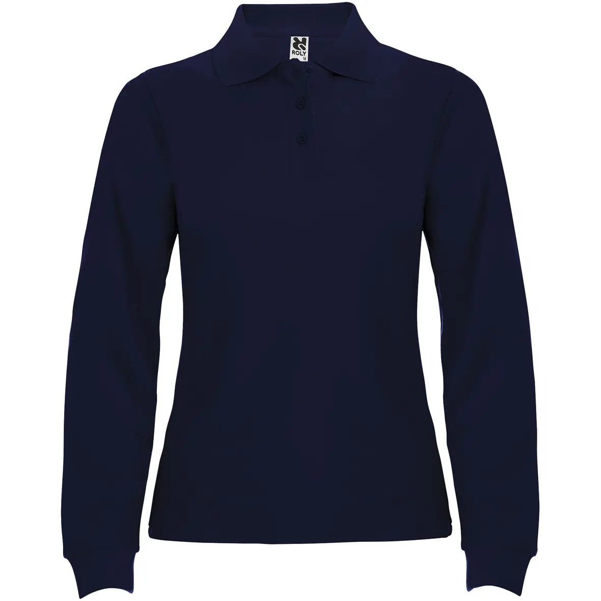 220 g/m² Langarm Poloshirt für Damen – Werbeartikel mit Logo bedrucken