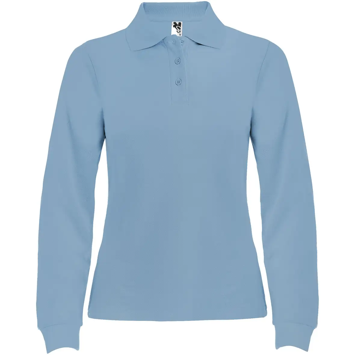 220 g/m² Langarm Poloshirt für Damen – Ansicht 7