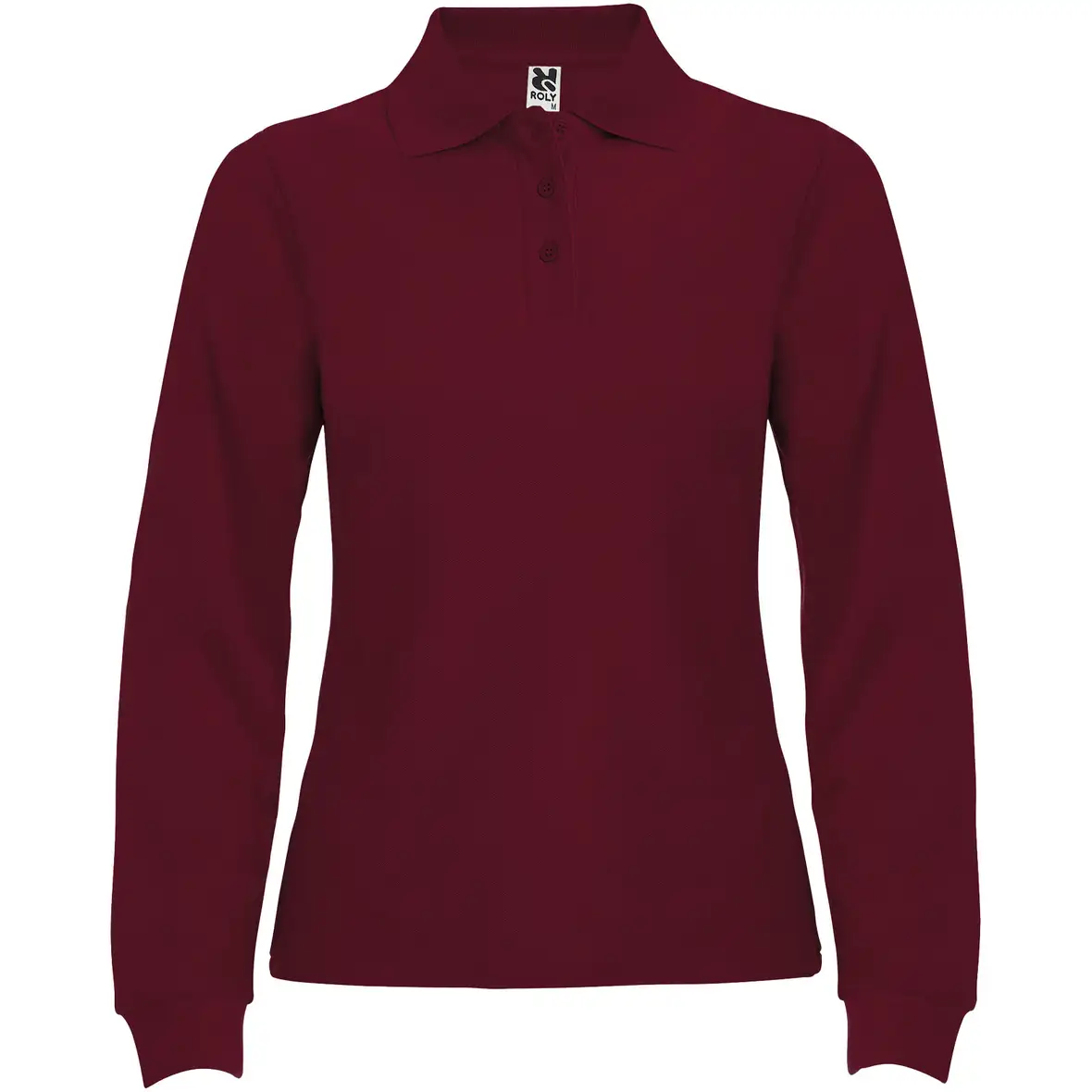 220 g/m² Langarm Poloshirt für Damen – Ansicht 10