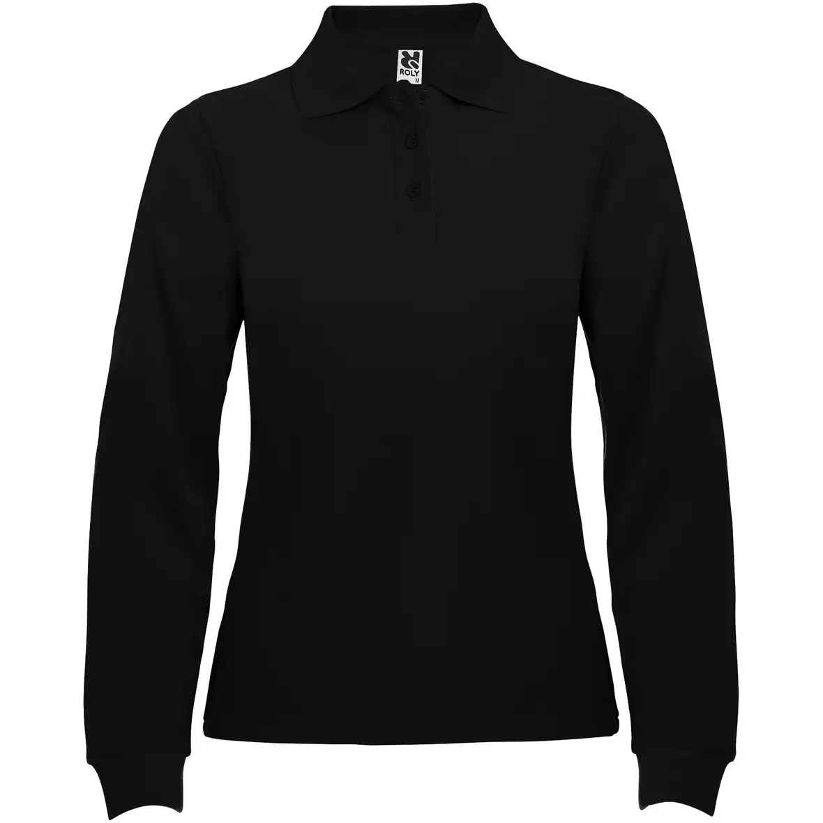 220 g/m² Langarm Poloshirt für Damen – Ansicht 16