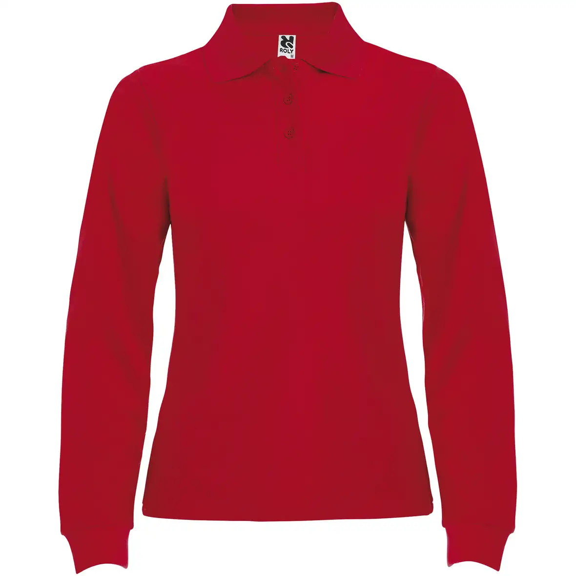 220 g/m² Langarm Poloshirt für Damen – Ansicht 22