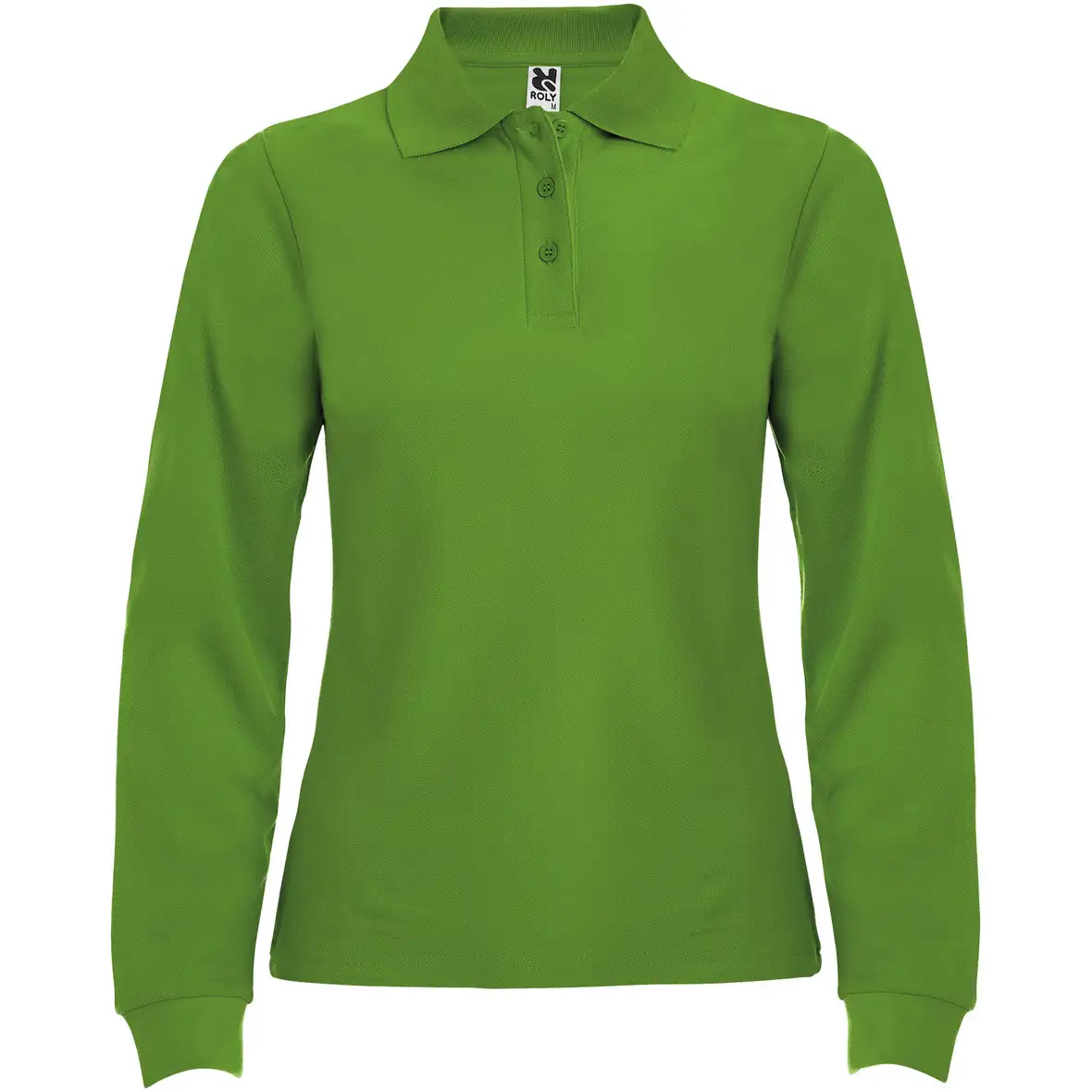 220 g/m² Langarm Poloshirt für Damen – Ansicht 31