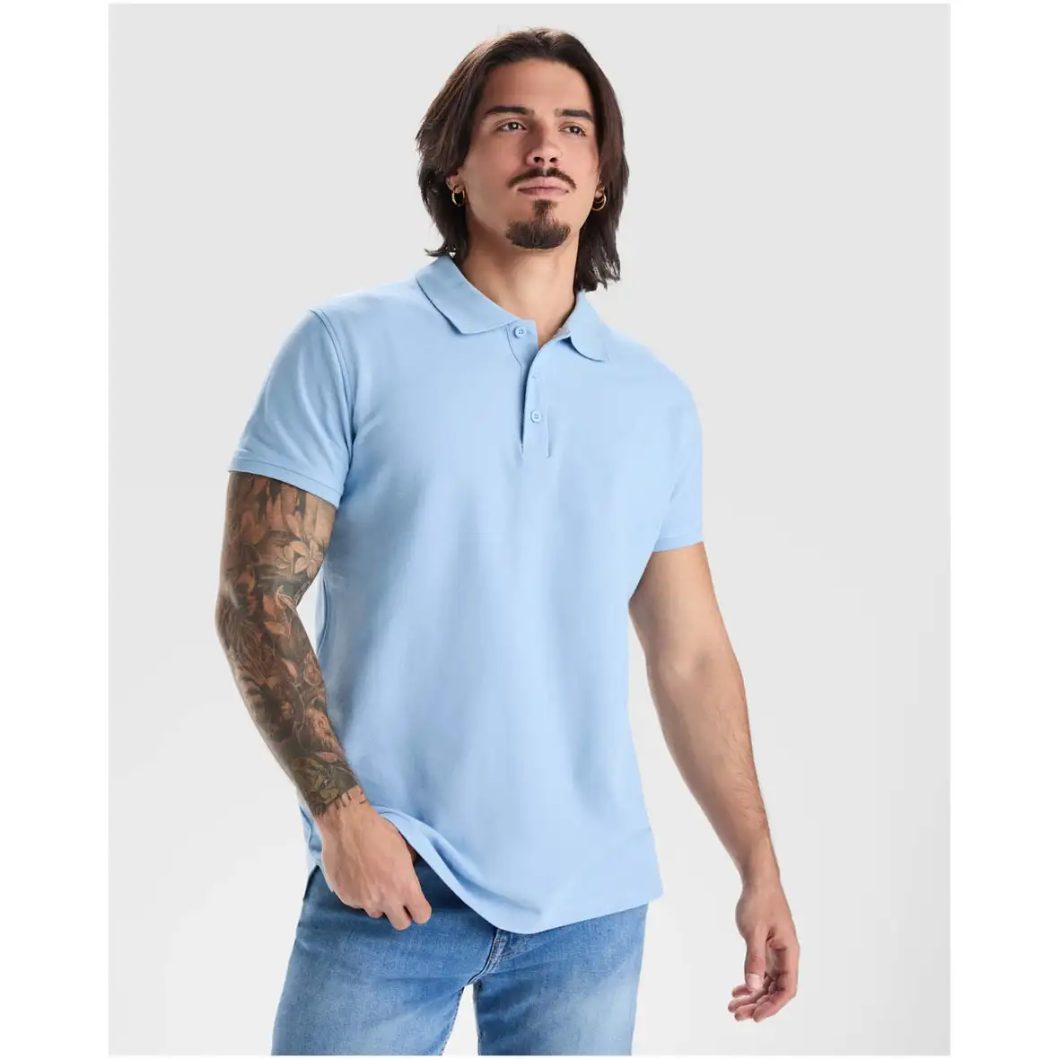 200 g/m² Poloshirt für Herren – Ansicht 108