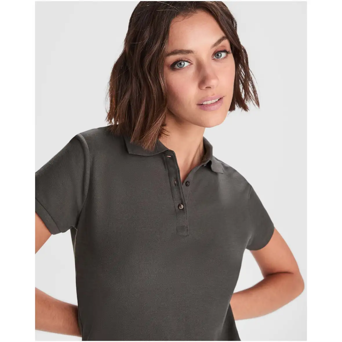 220 g/m² Premium Poloshirt für Damen – Ansicht 18