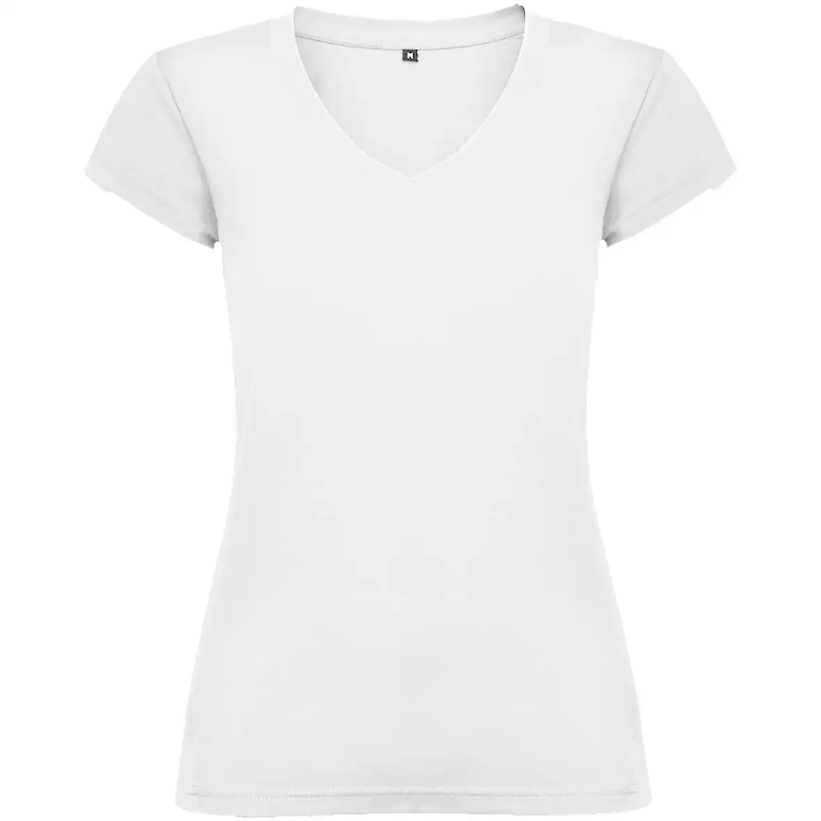 155 g/m² T-Shirt mit V-Ausschnitt für Damen – Ansicht 5