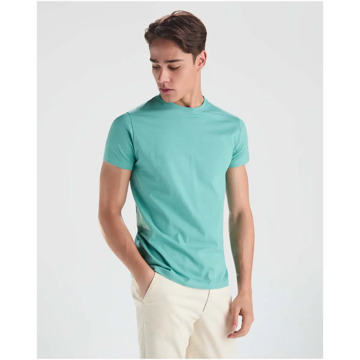 190 g/m² T-Shirt für Herren – Ansicht 45