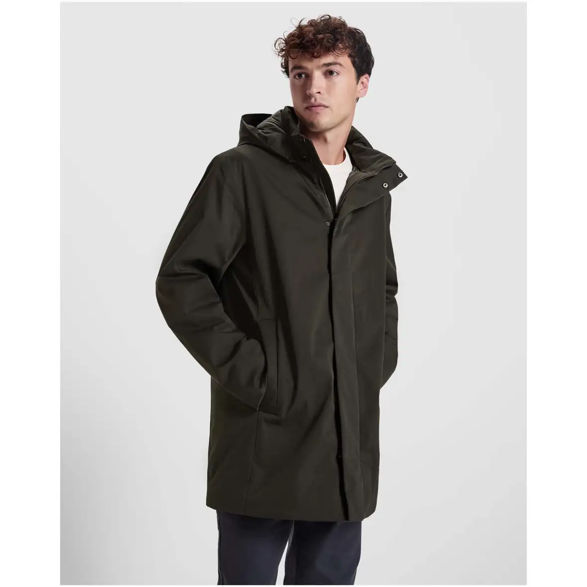 Wattierte Parka-Jacke Unisex – Ansicht 4