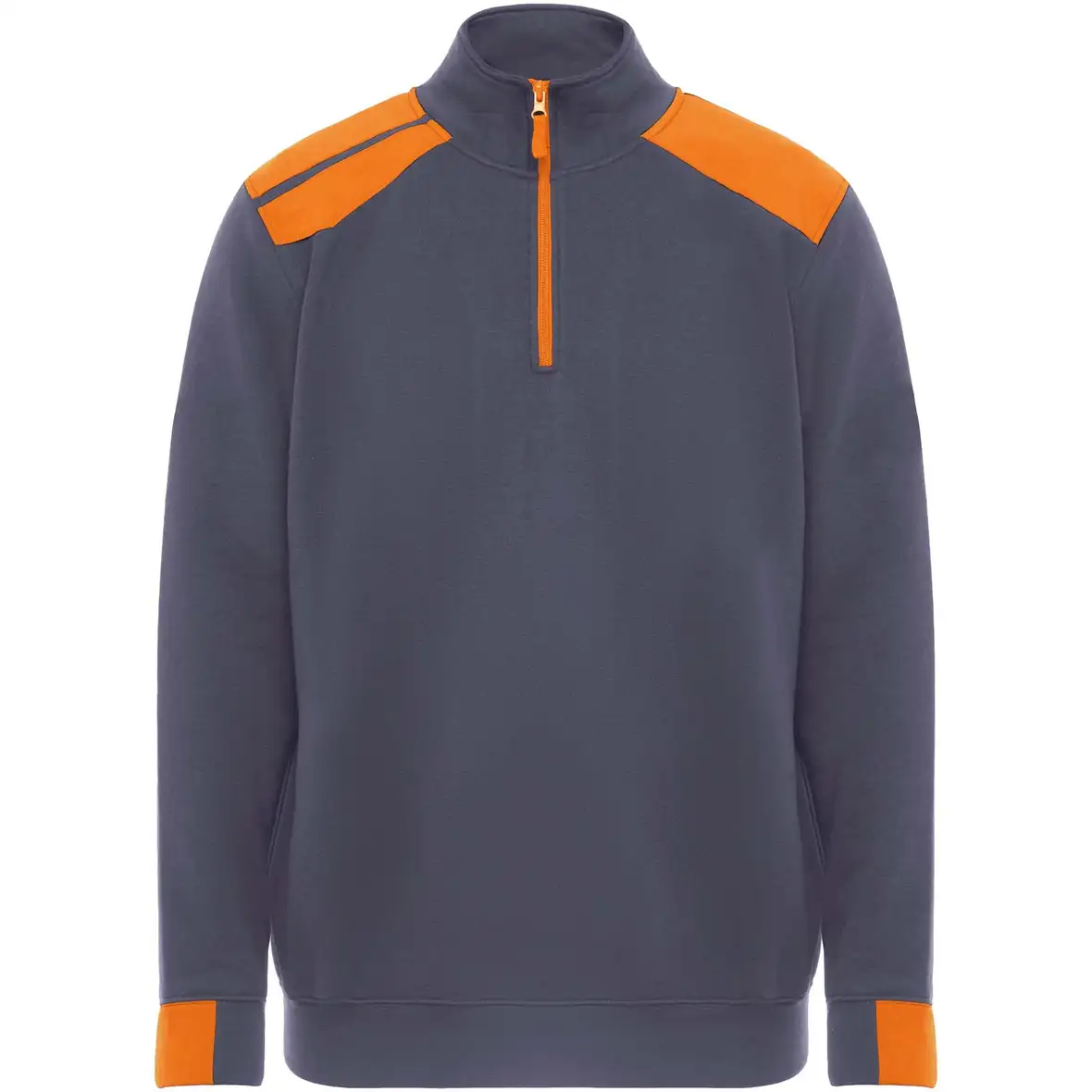 Pullover für Herren mit halbem Reißverschluss, 280 g/m2 – Ansicht 15
