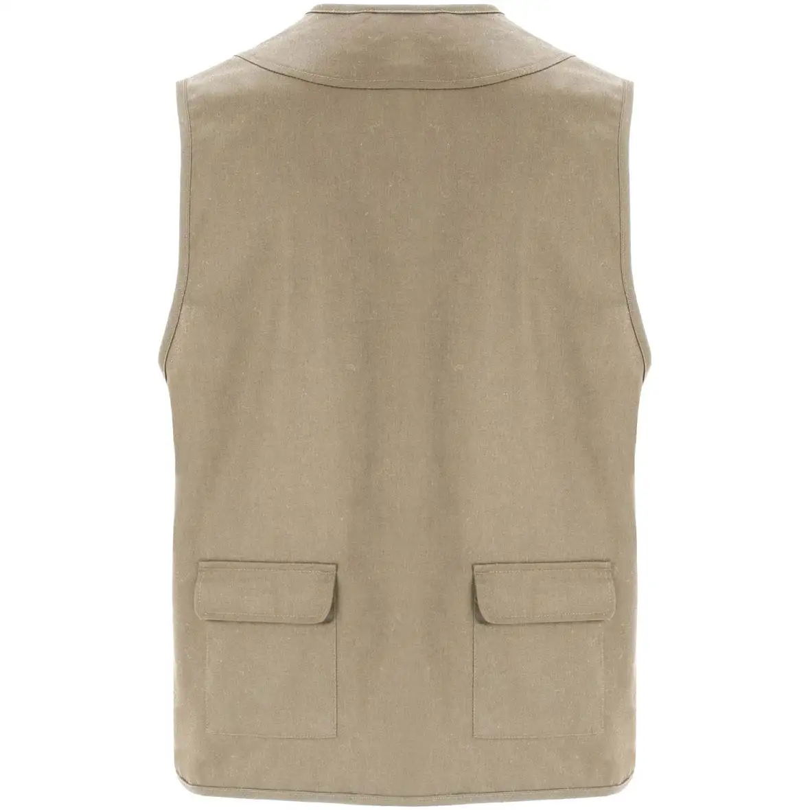 Arbeitsweste mit V-Ausschnitt und mehreren Taschen, 200 g/m2 – Ansicht 2