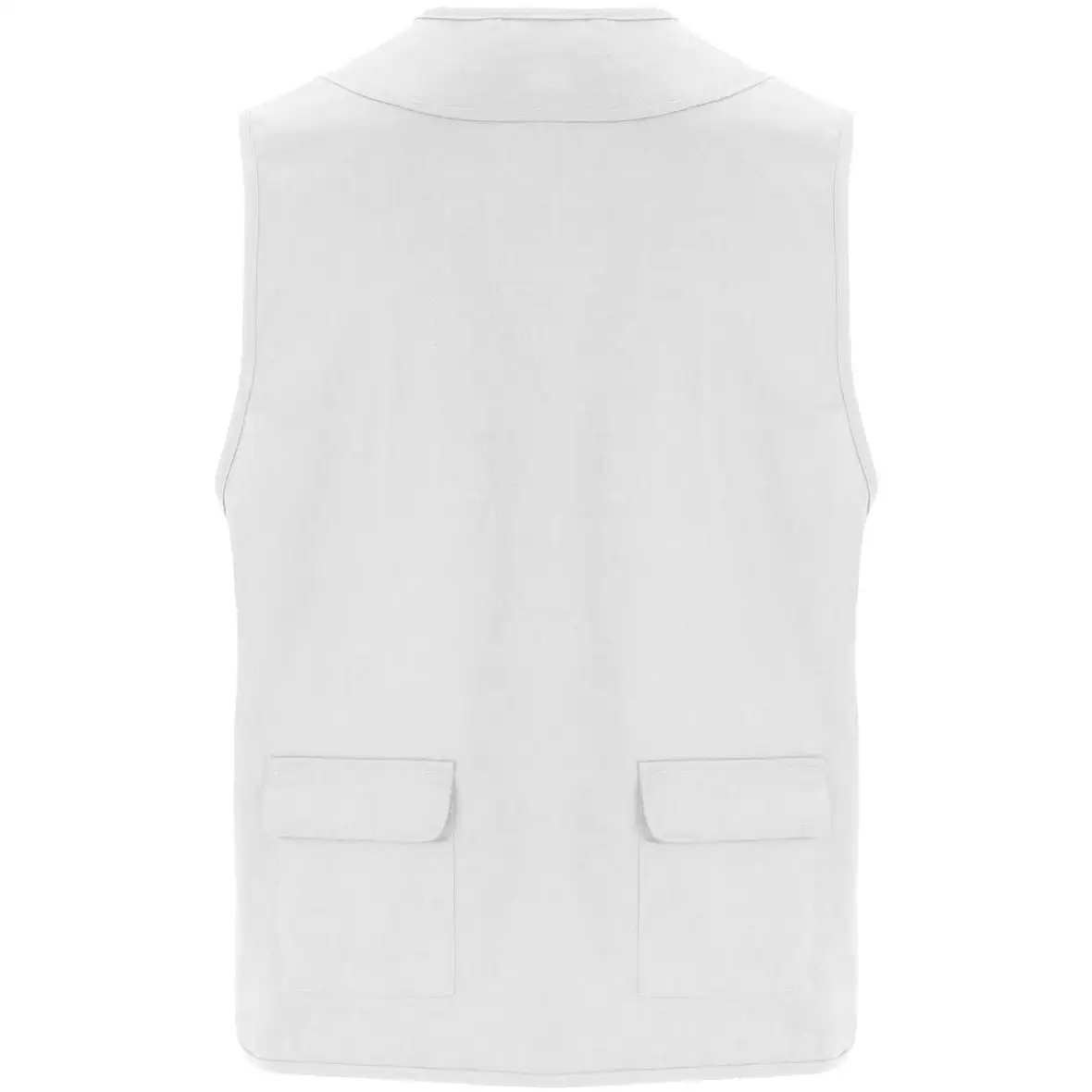 Arbeitsweste mit V-Ausschnitt und mehreren Taschen, 200 g/m2 – Ansicht 10