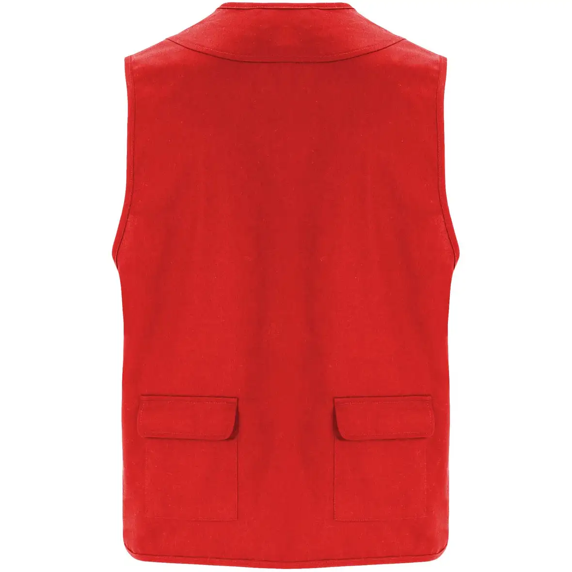 Arbeitsweste mit V-Ausschnitt und mehreren Taschen, 200 g/m2 – Ansicht 22